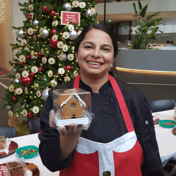 Sharon Soares, cooking and baking and desserts teacher